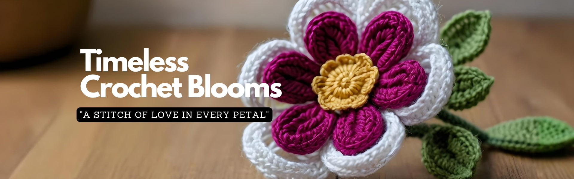 Crochet Flower Bouquet