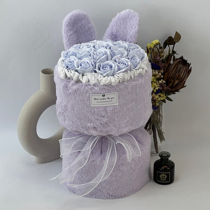 Lovely Bunny - Soap Flower Bouquet