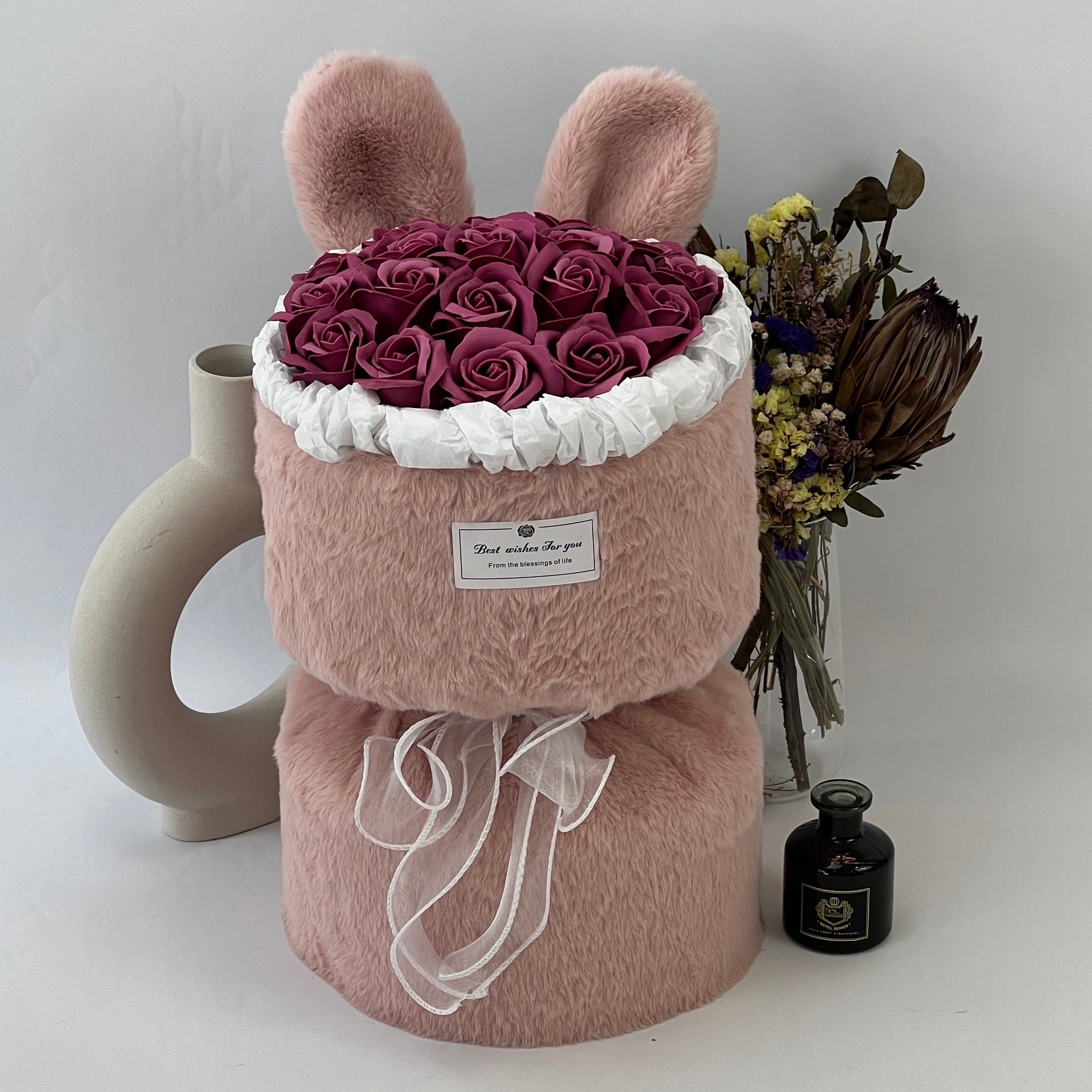 Lovely Bunny - Soap Flower Bouquet