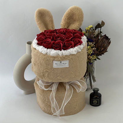 Lovely Bunny - Soap Flower Bouquet