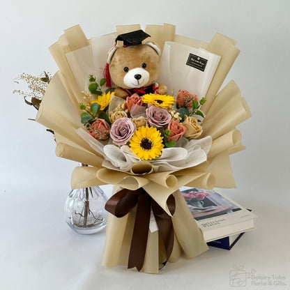 Achiever's Delight - Soap Flower Fusion Bouquet