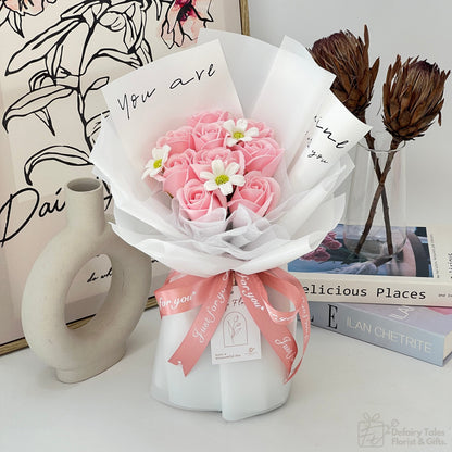 Angel's Delight - Soap Flower Bouquet