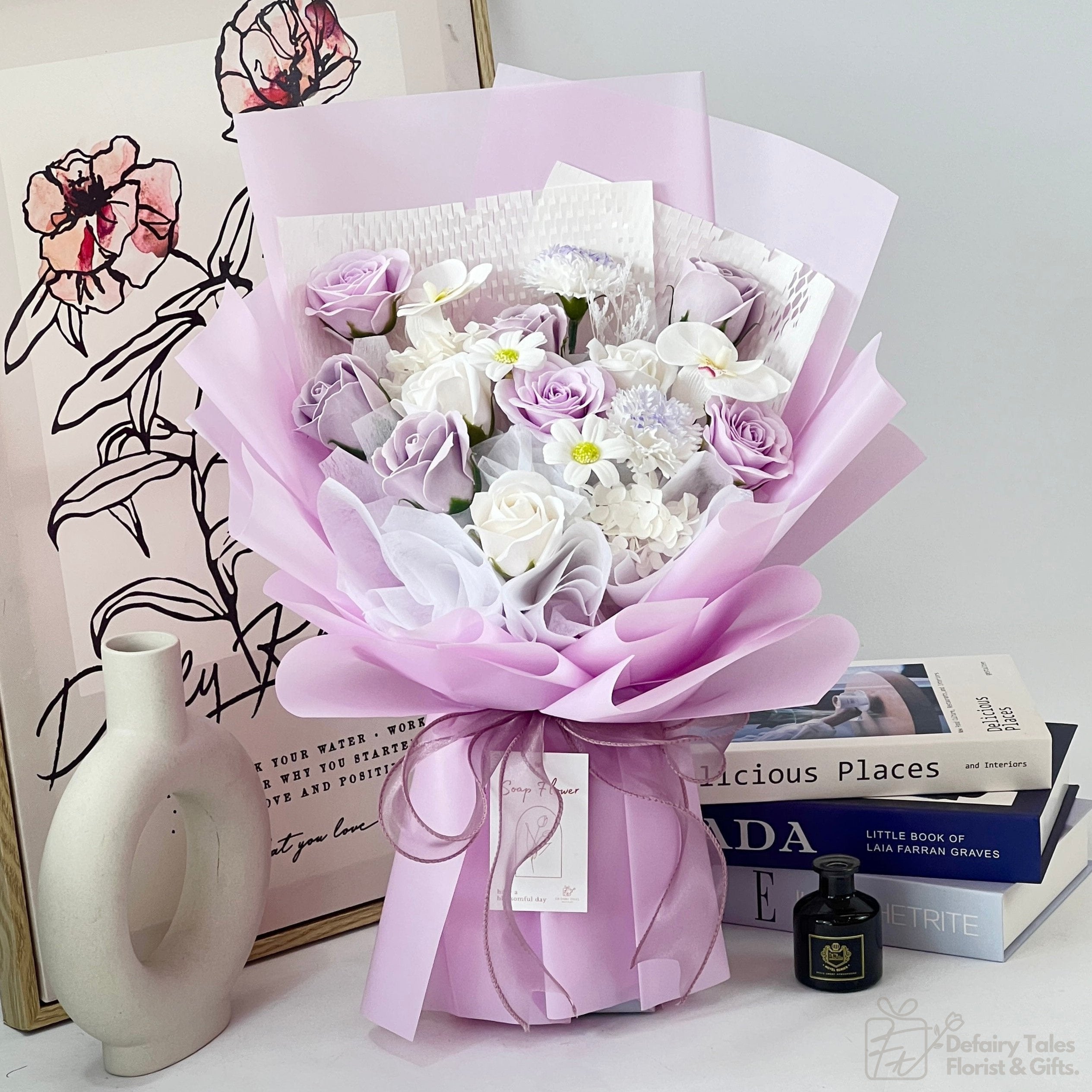 Blossom Symphony - Soap Flower Bouquet