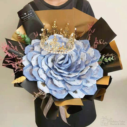 Cashmere Rose - Money Flower Bouquet-Money Flower Bouquet-RM30.00-De Fairy Tales