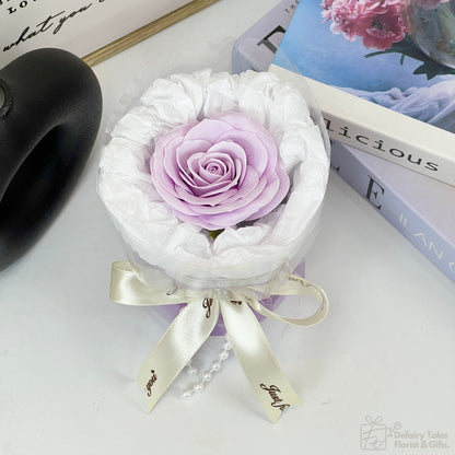 Rose Serenade - 7 Layer Soap Rose Posy Gifts Bouquet (B)