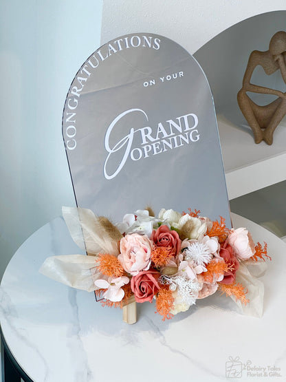 Grand Opening Artificial Flower Table Top - 001-Soap Flower-Mix-1-De Fairy Tales