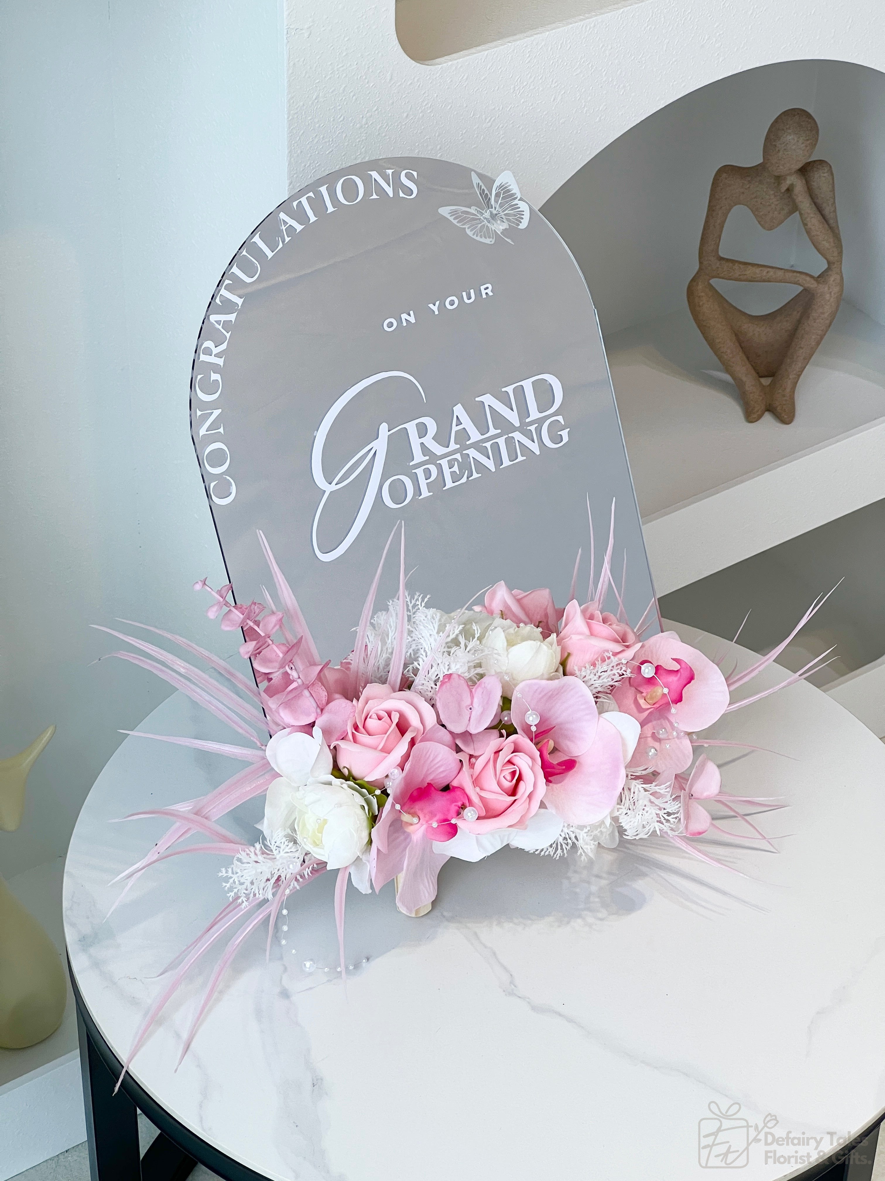 Grand Opening Artificial Flower Table Top - 001-Soap Flower-Mix-1-De Fairy Tales