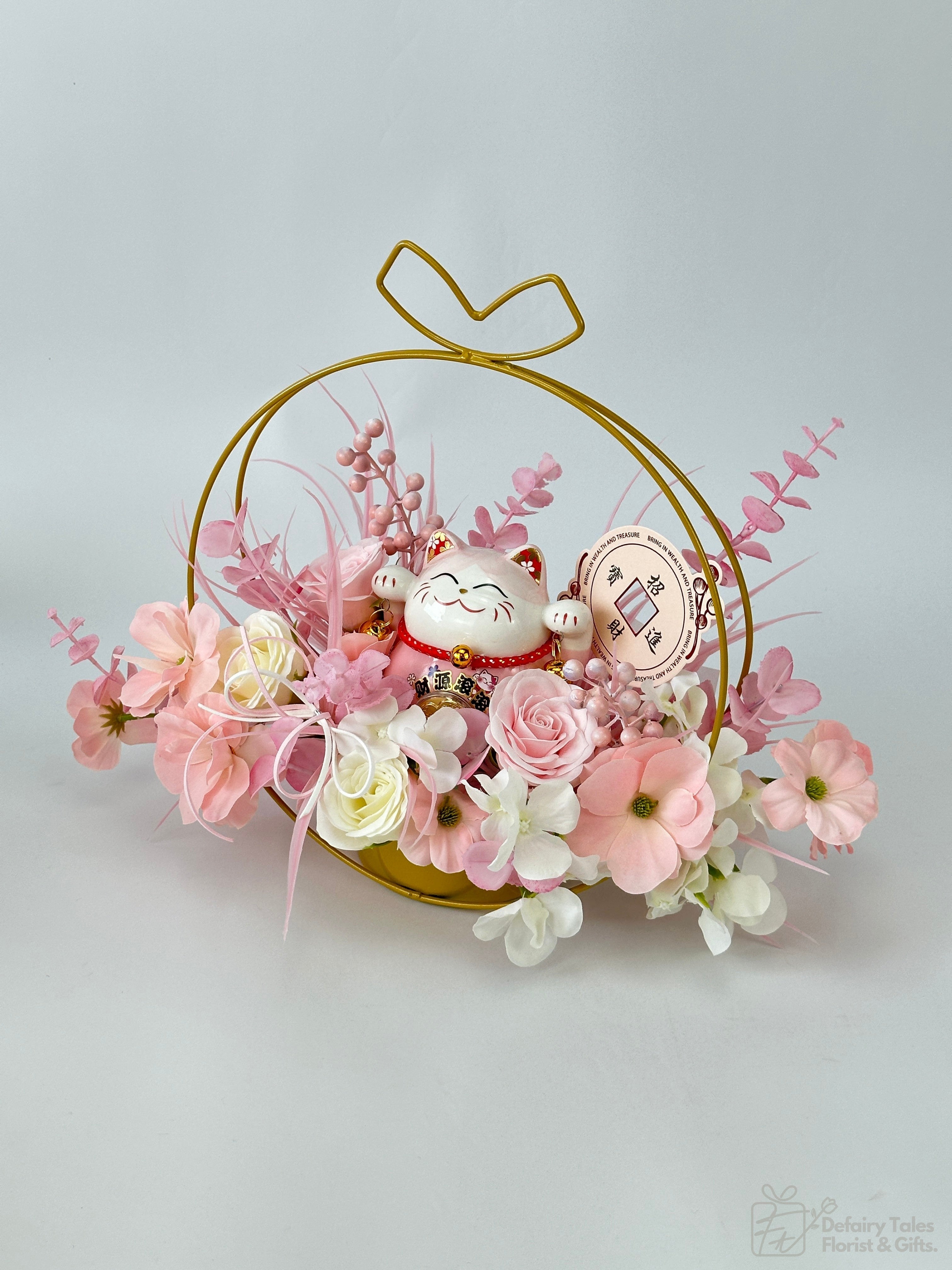 Grand Opening Artificial Flower Table Top - 002-Soap Flower-Mix-1-De Fairy Tales