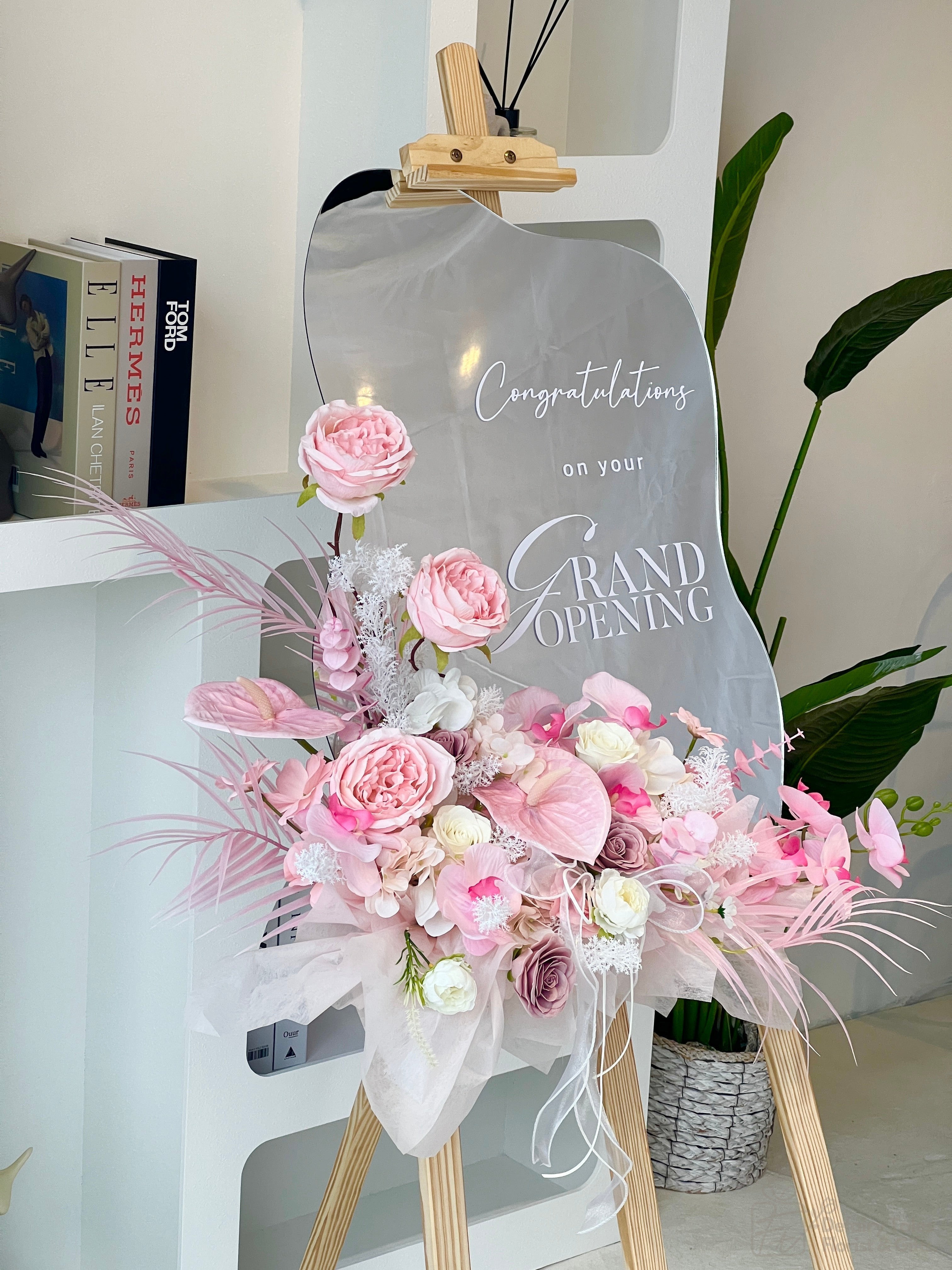 Grand Opening Artificial Flower Stand - 001