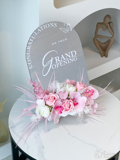 Grand Opening Artificial Flower Table Top - 001