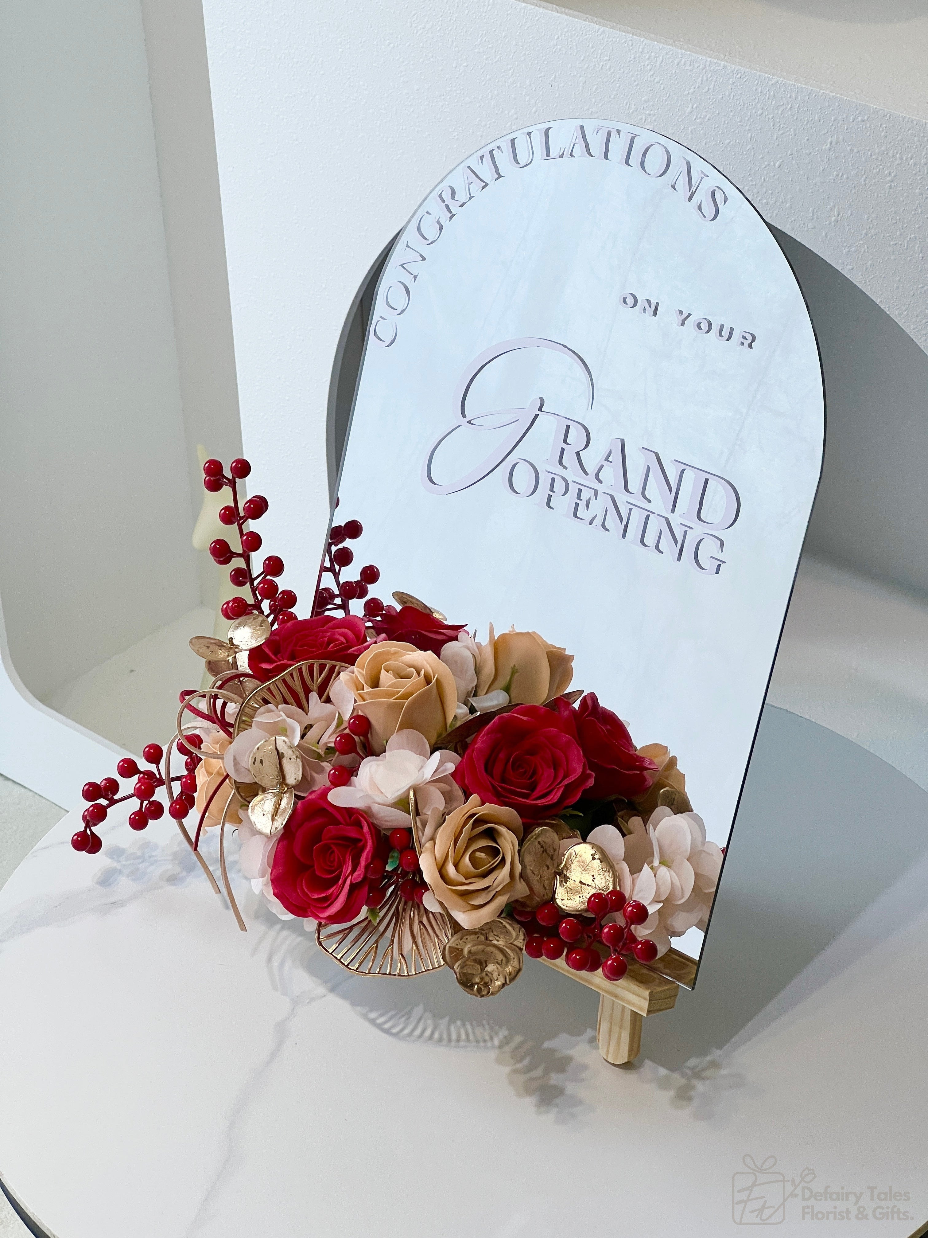 Grand Opening Artificial Flower Table Top - 001