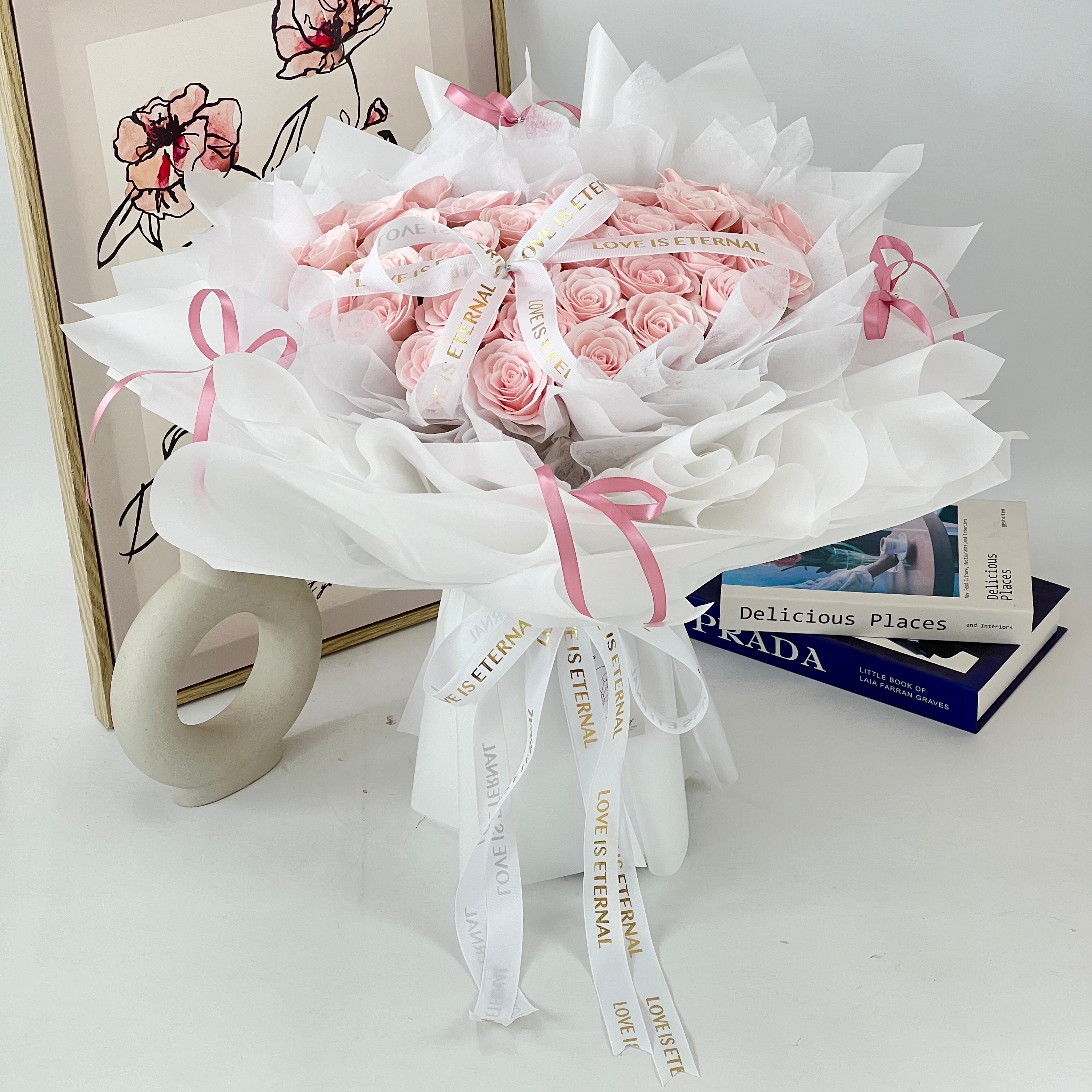 Heartstrings Melody - Soap Flower Bouquet