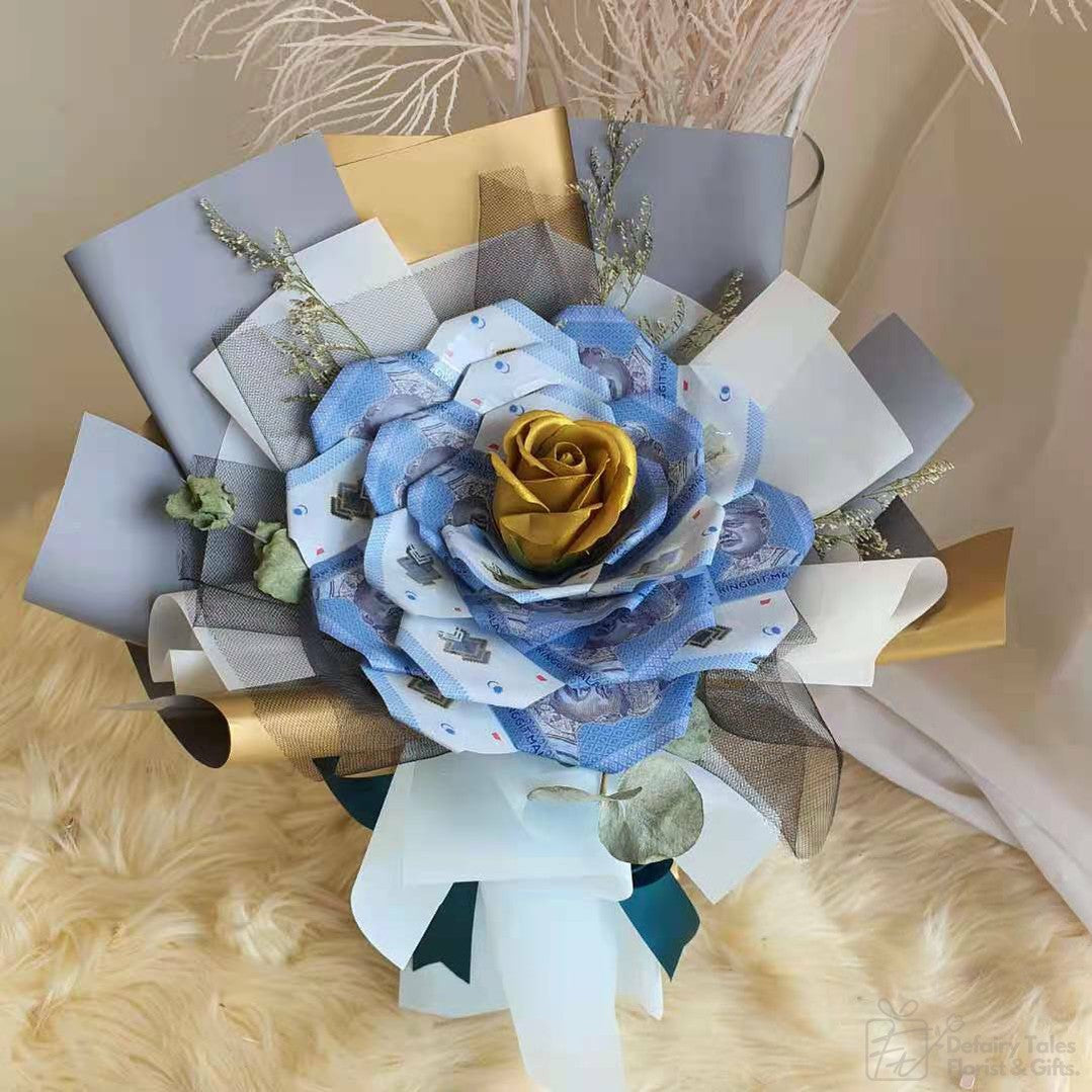 Love Blossoms - Money Flower Bouquet-Money Flower Bouquet-RM10.00-DeFairy Tales