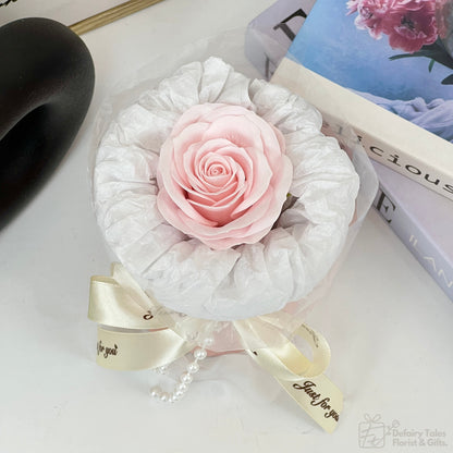 Rose Serenade - 7 Layer Soap Rose Posy Gifts Bouquet (D)--De Fairy Tales