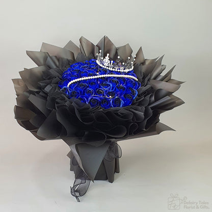 Sapphire Serenade - Soap Flower Bouquet-Soap Flower-DeFairy Tales