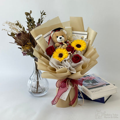 Scholar's Pride - Soap Flower Fusion Bouquet