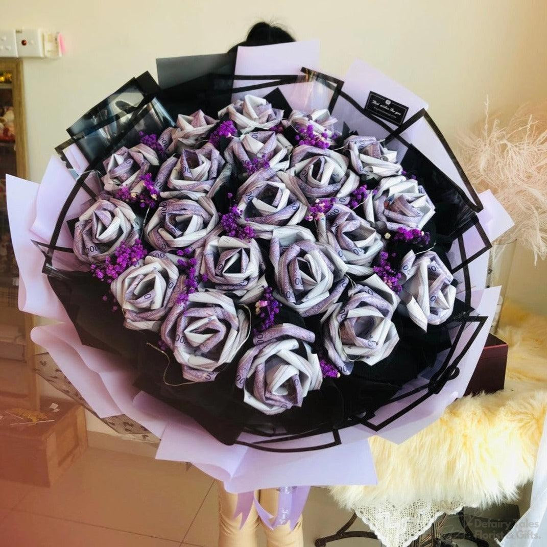 Timeless Beauty - Money Flower Bouquet-Money Flower Bouquet-RM10000.00-DeFairy Tales