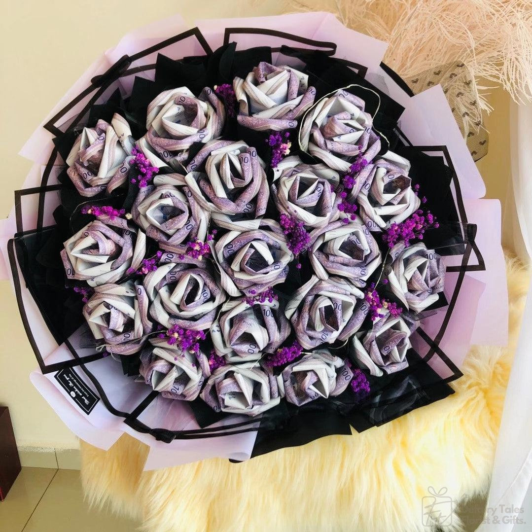 Timeless Beauty - Money Flower Bouquet-Money Flower Bouquet-RM10000.00-DeFairy Tales